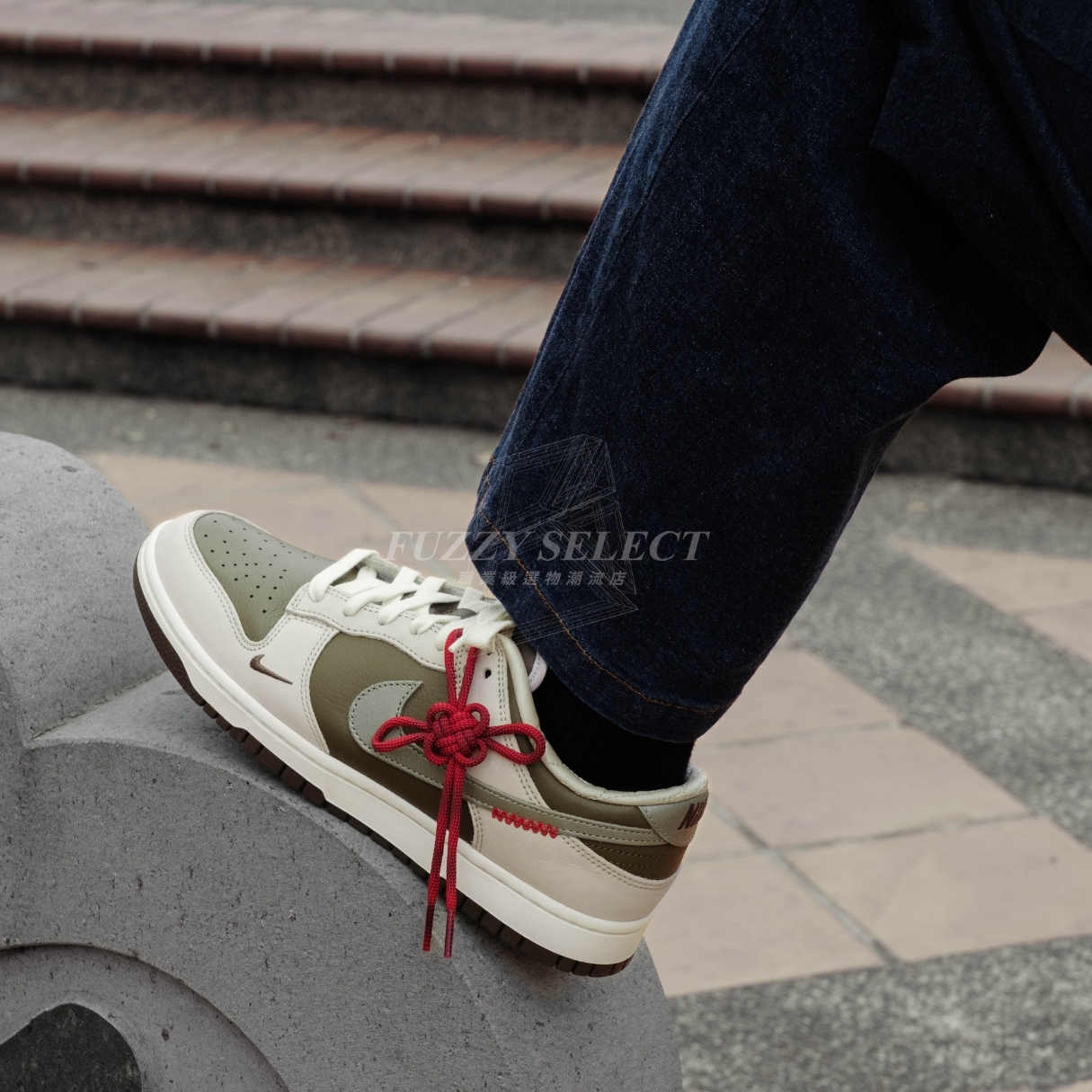 【逢甲 FUZZY】Nike Dunk Low “Year Of The Snake”  蛇年限定 中國結 灰綠  HV5980-231