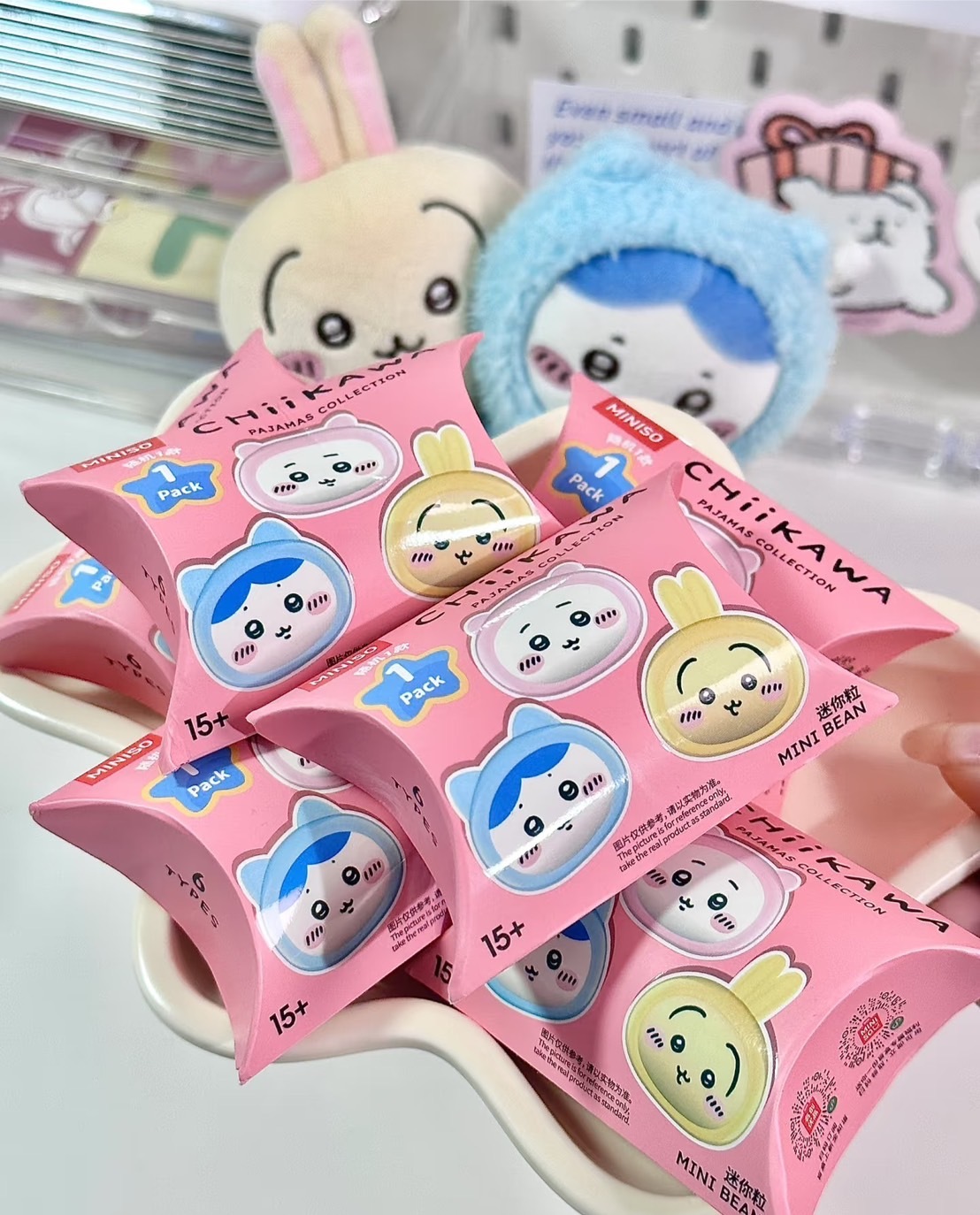 KTQ STORE ‧  Miniso X chiikawa 吉伊卡哇 睡衣系列 萌粒盲盒