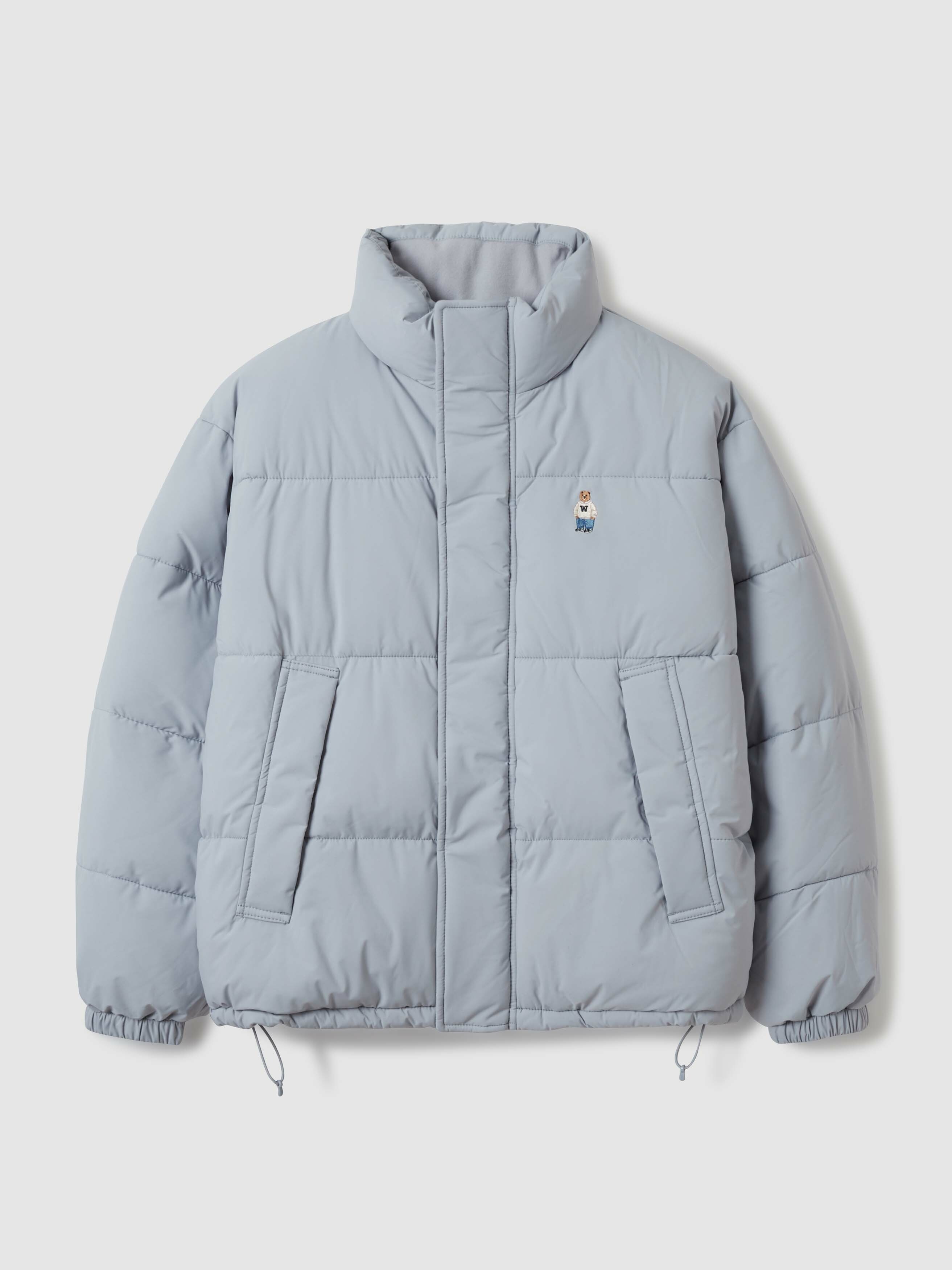 【現貨】【WHOAU】Steve Puffer Padding  (Gray/ Light beige/ Light blue) (S-XL)