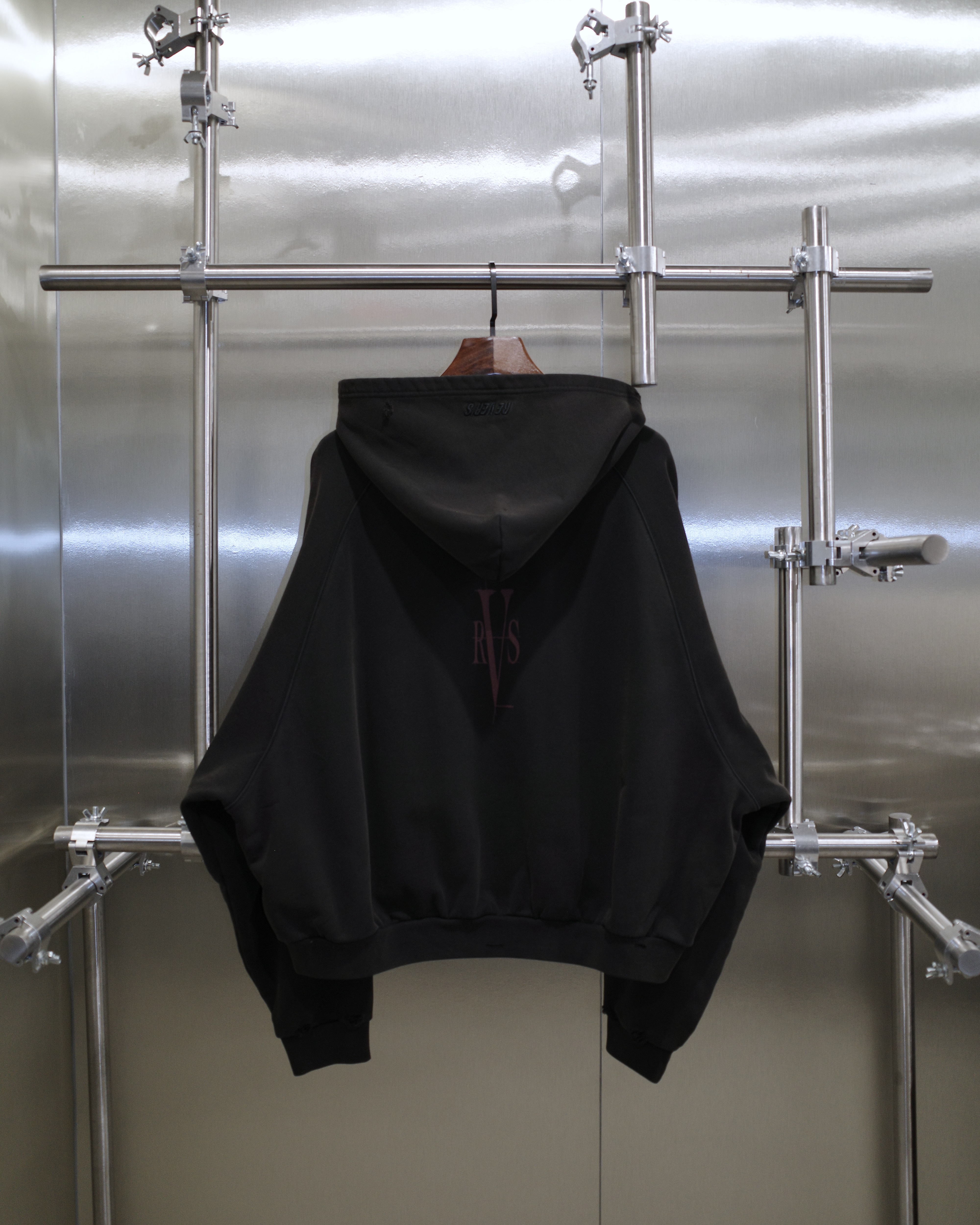 Handmade distressed ZIP-UP