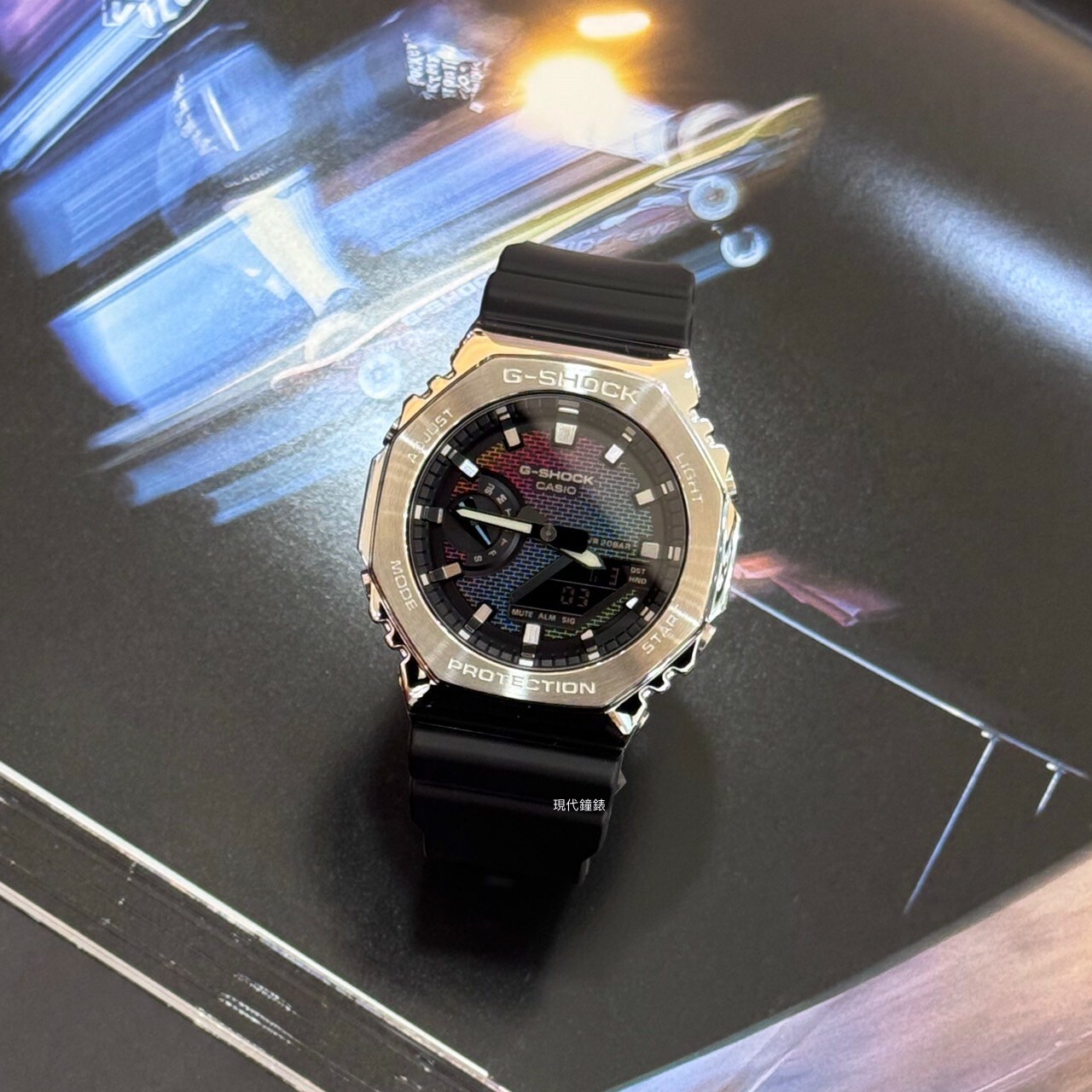 【G-SHOCK】指針數位2100系列 GM-2100RW-1A 44.4mm 現代鐘錶