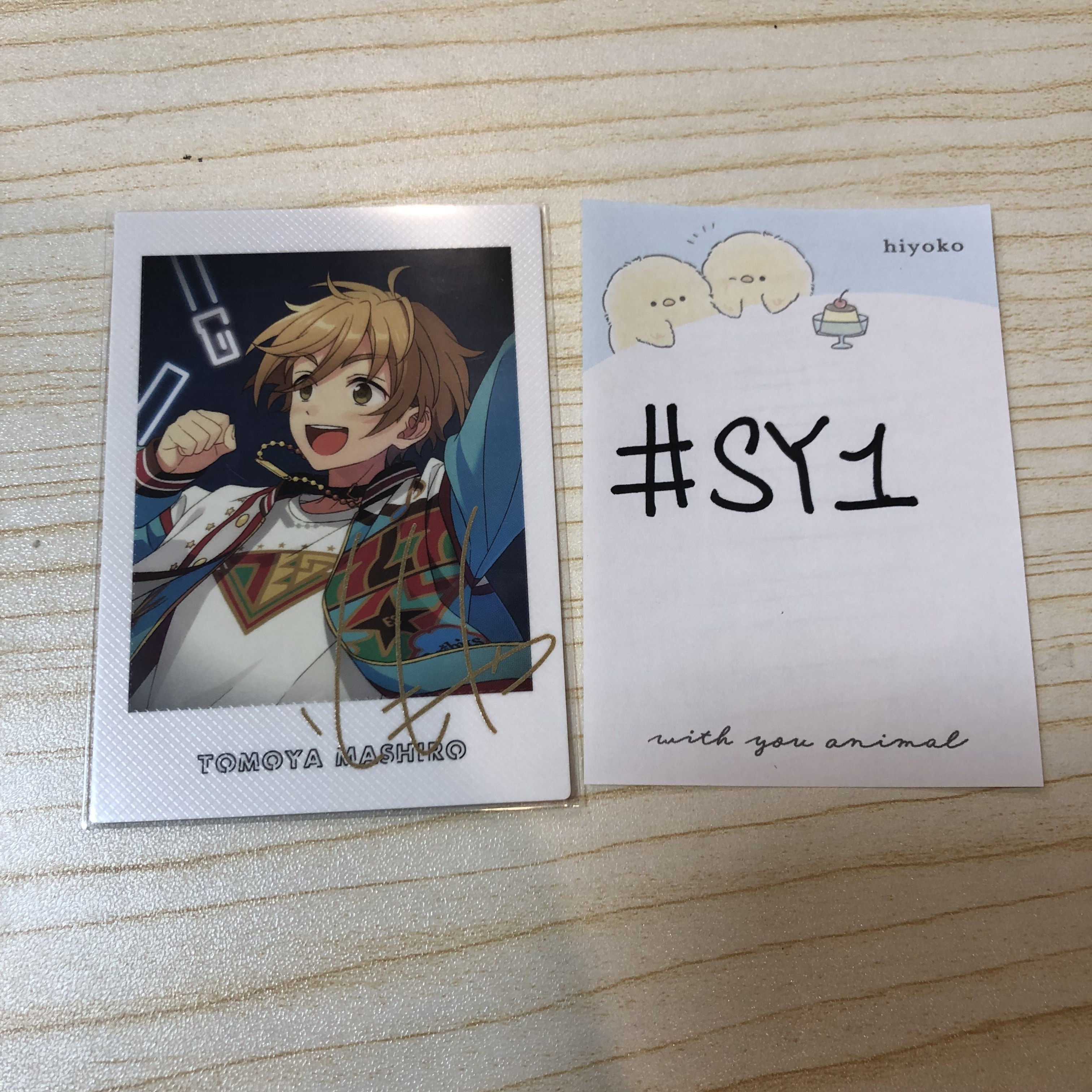 ES 友也 拍立得 #SY1