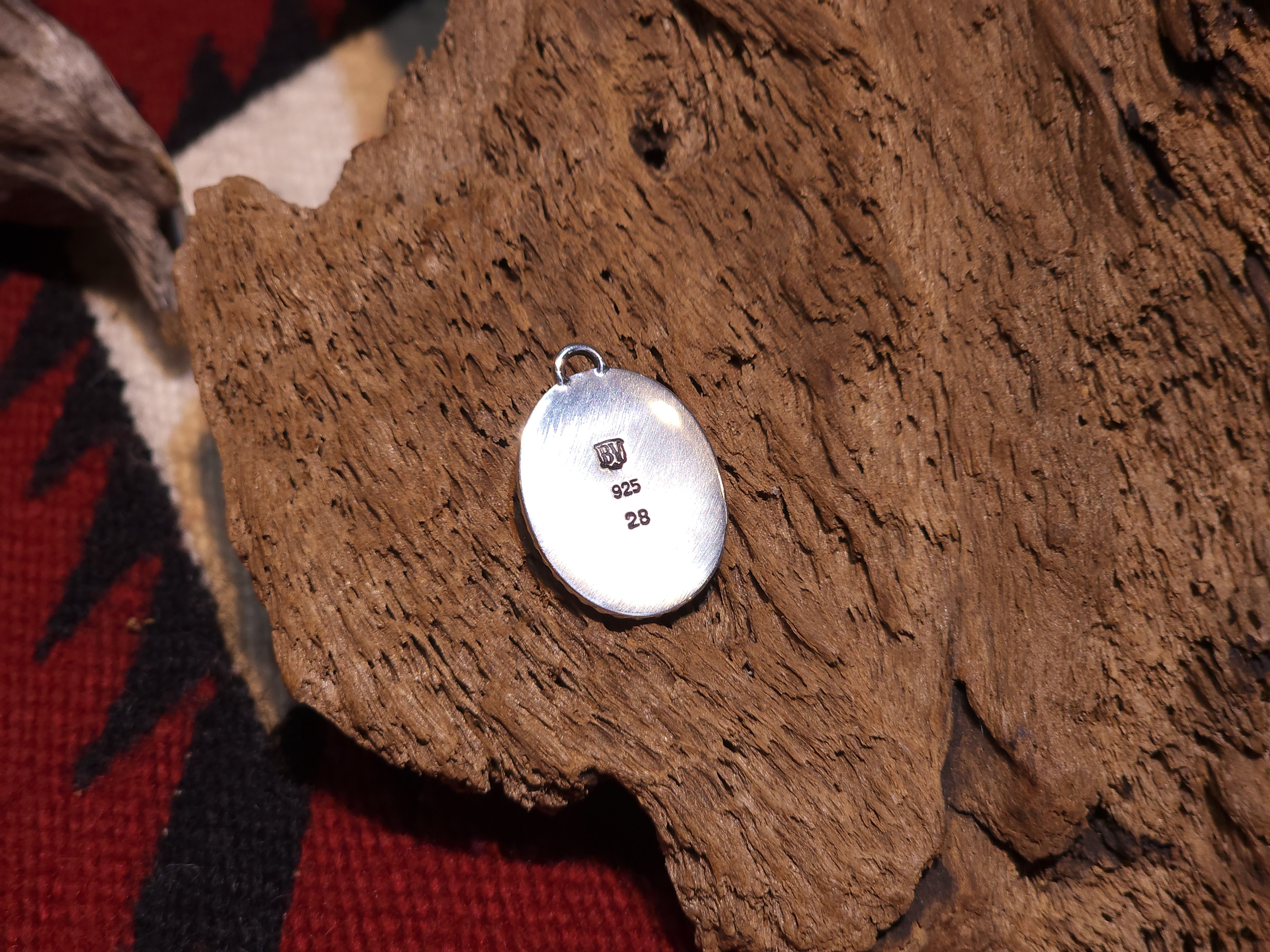 *Black Venom Jewelry- Freedom & Prayer Sleeping Beauty銀繩松石吊墜