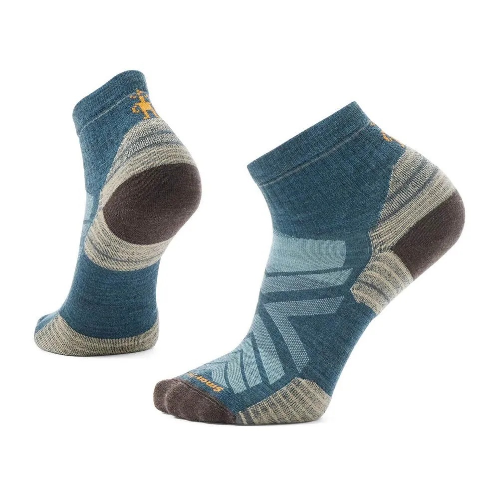 【 L 號】SMARTWOOL 羊毛襪 Unisex 機能戶外局部輕量減震低筒襪 暮光藍 SW002479G74