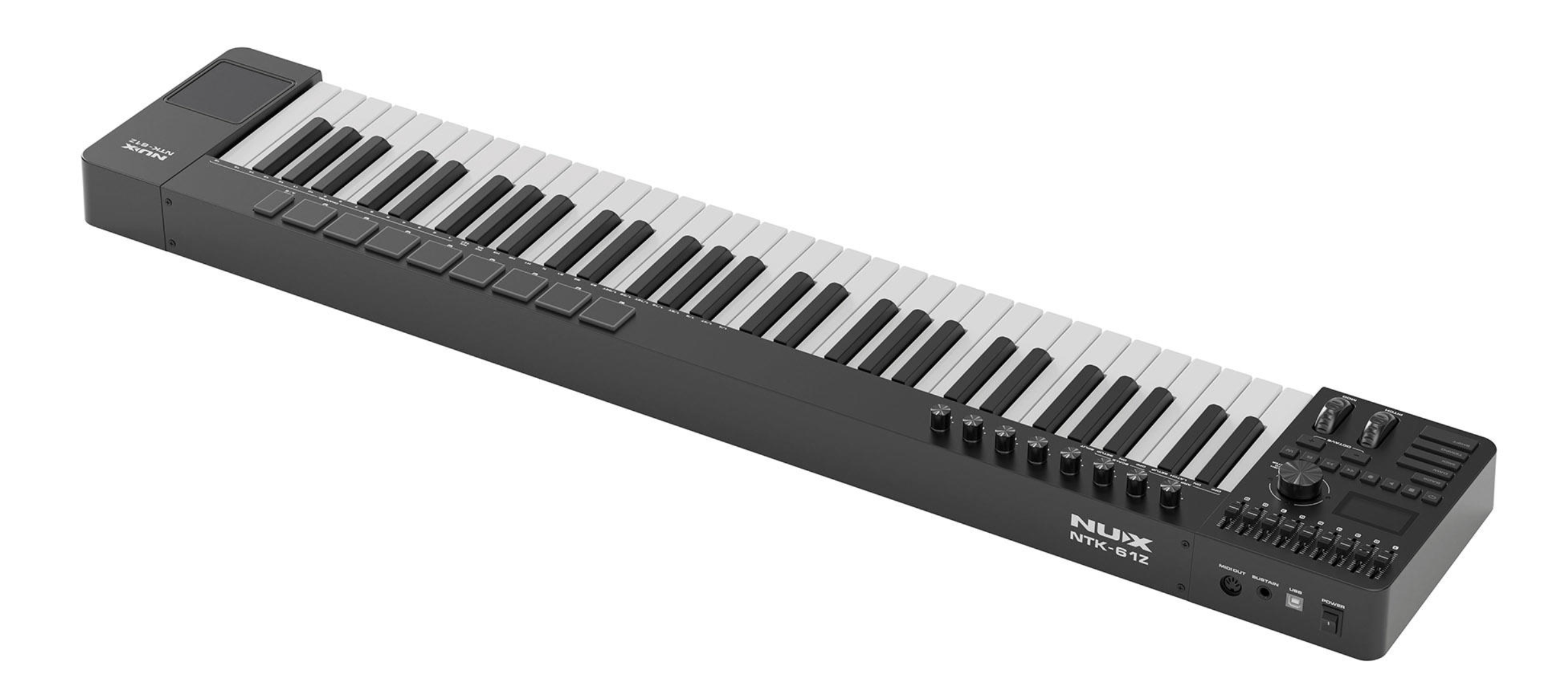NUX NUX NTK-61 61鍵 MIDI 鍵盤控制器 第 2 張圖片｜三峽鍵盤 / 鋼琴