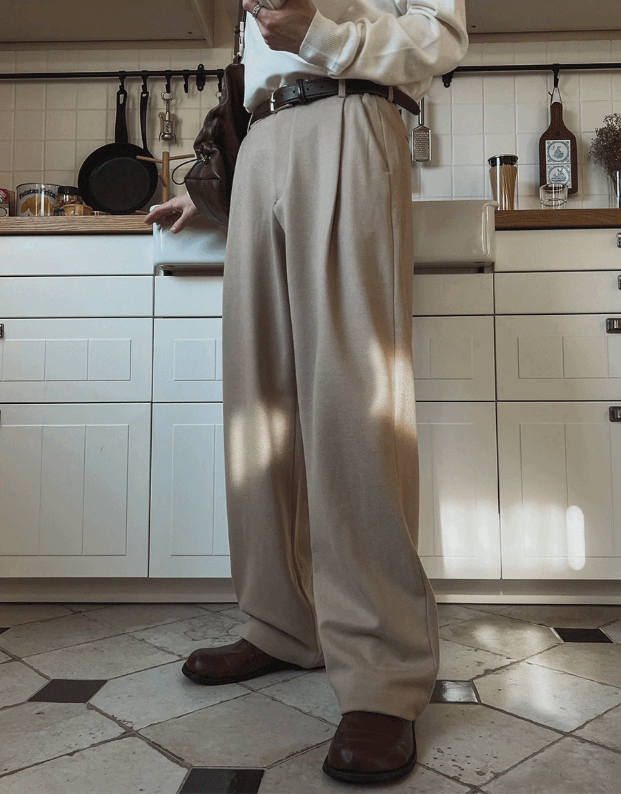 喬納羊毛休閒褲西裝褲