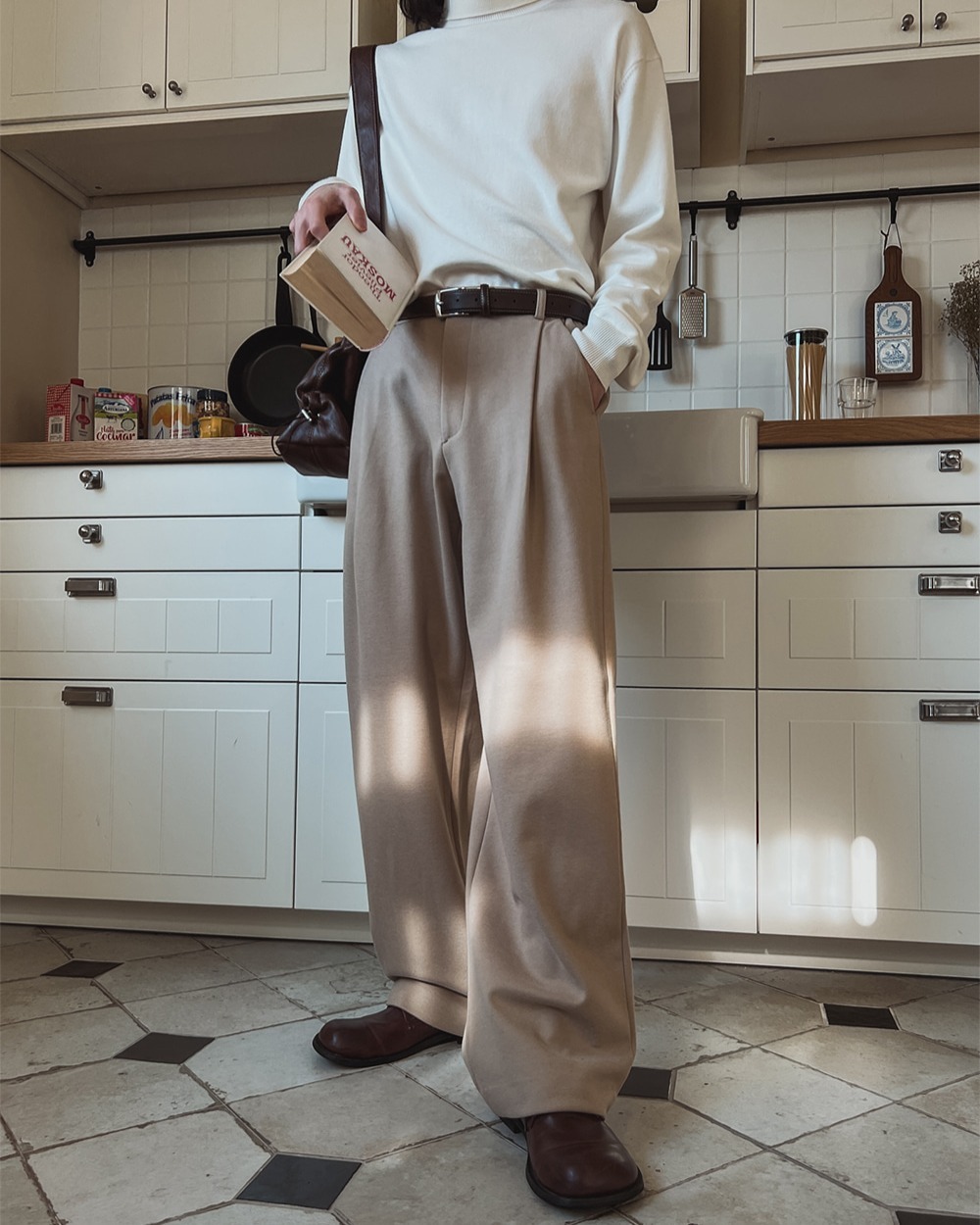 喬納羊毛休閒褲西裝褲