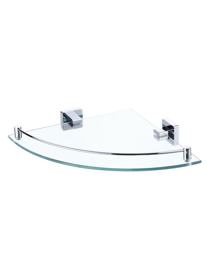 A1C-9737-1單層轉角玻璃架(含護欄)