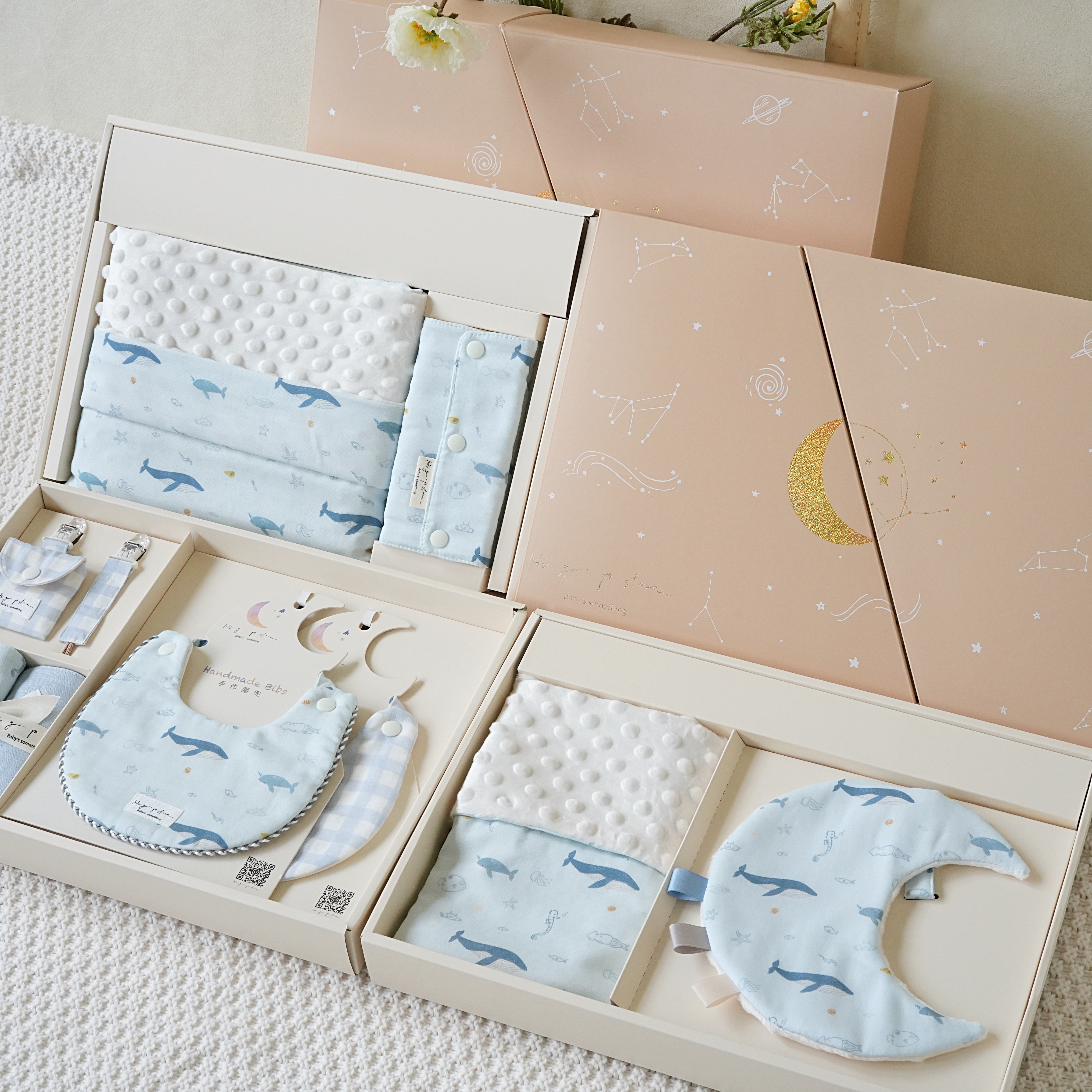 Hi Y.P store-彌月禮盒澎湃組-獨家設計-海洋之心