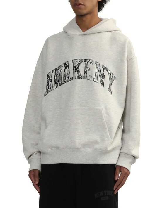 【Focus Store】預購 AWAKE NY Logo hoodie "Grey" 灰色 連帽衛衣