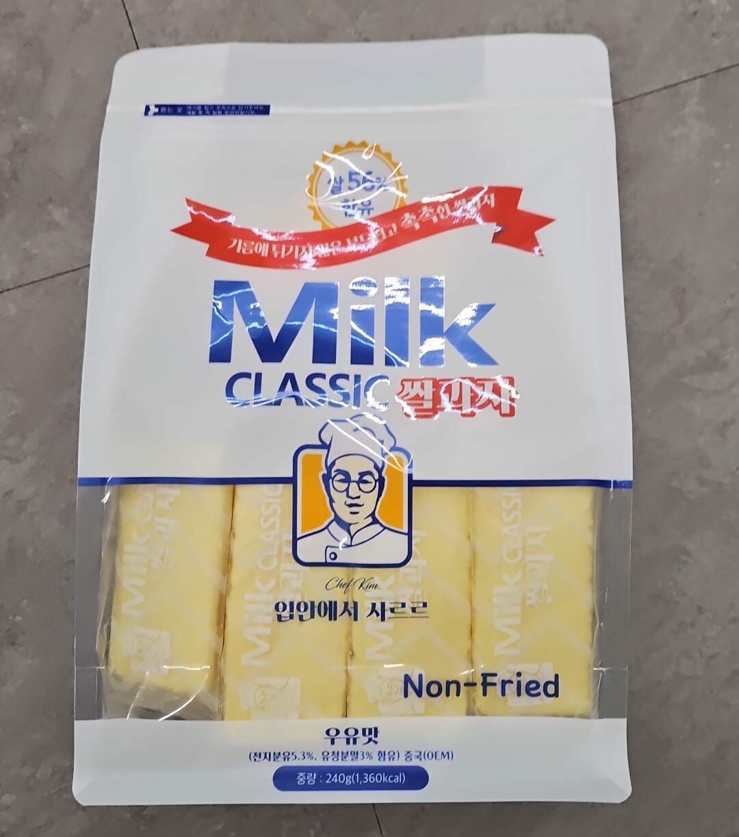 🇰🇷 韓國 非油炸雪米餅 240g（原味/芝士味/香蕉/蜜瓜）（K8 MA639）EXP : 2026年6月