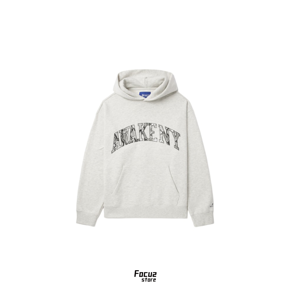【Focus Store】預購 AWAKE NY Logo hoodie "Grey" 灰色 連帽衛衣
