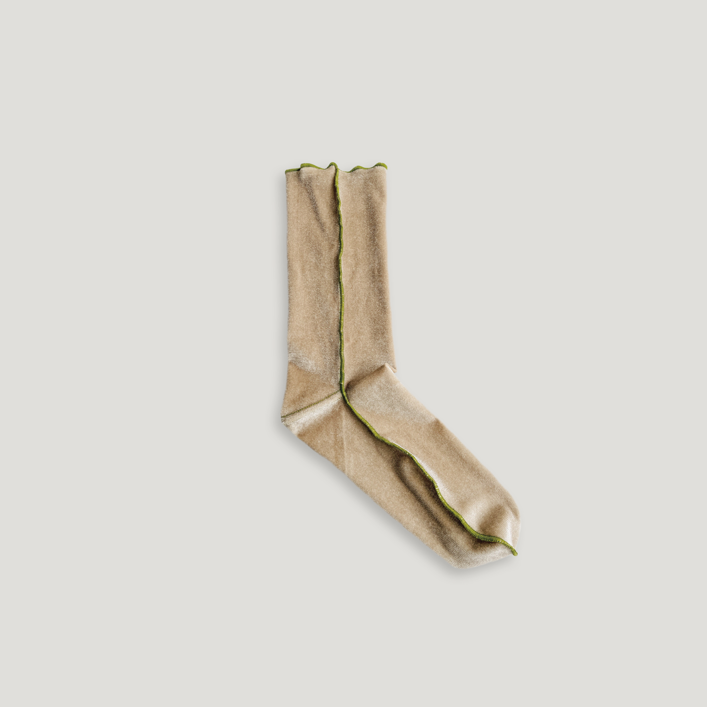 J.P.L. Rolled Edge Velvet Socks ╭ 5色 ╮