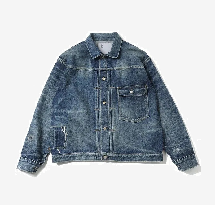 JUNYA WATANABE MAN COTTON SELVEDGE DENIM PRODUCT PROCESSING NEW MANUAL W NAME J924 JACKET - PRE ORDER ITEM (預訂中)
