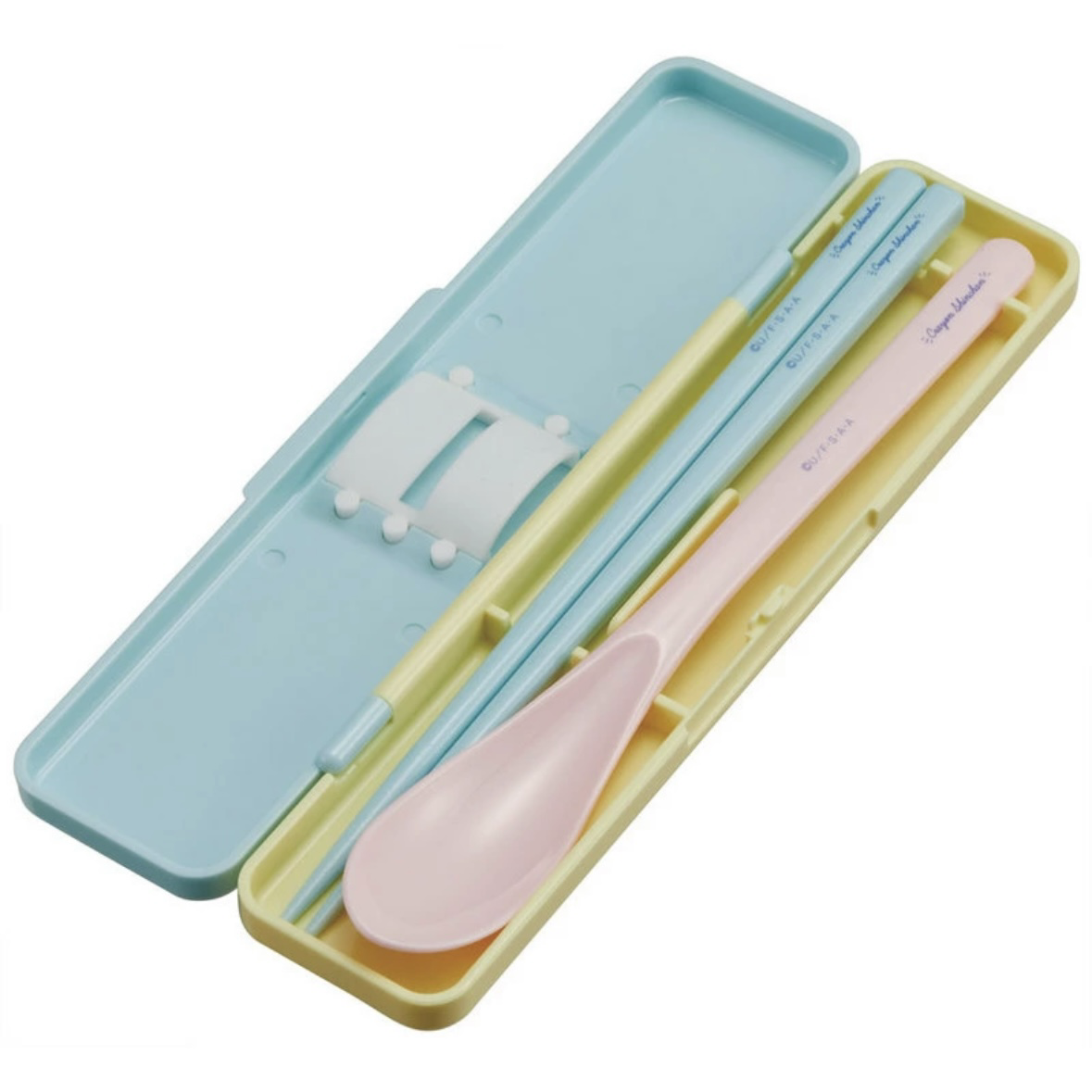 日本製 Skater x 蠟筆小新 筷子匙羹 餐具連盒套裝