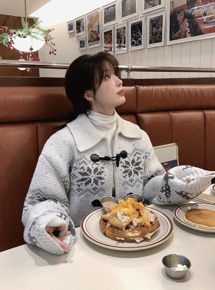 預訂｜SLOWAND #SLOWMADE Nordic Toggle Cardigan (2 Color)