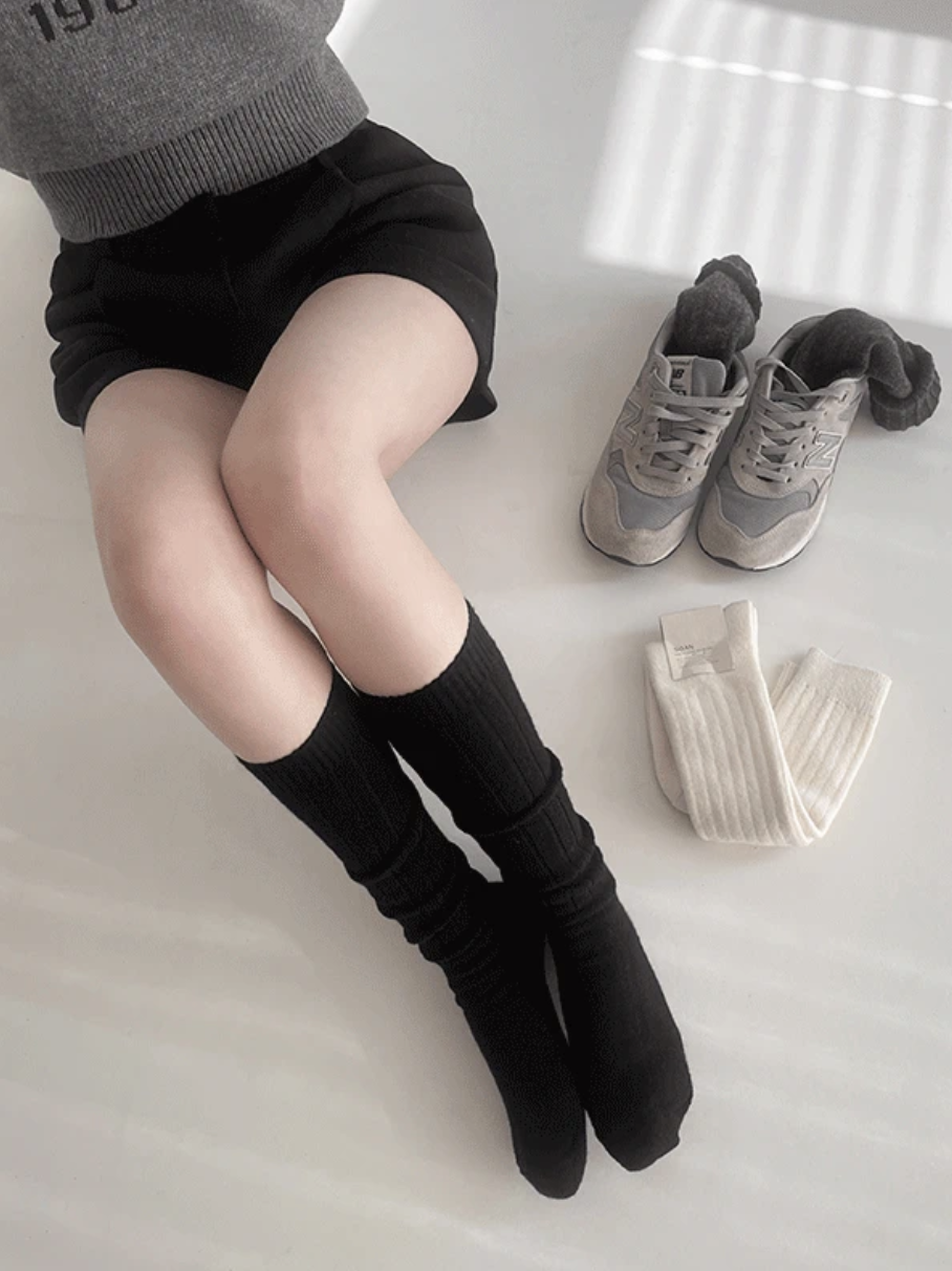 預訂｜SLOWAND #SOAN Cashmere Stretchy Socks (3 Color)