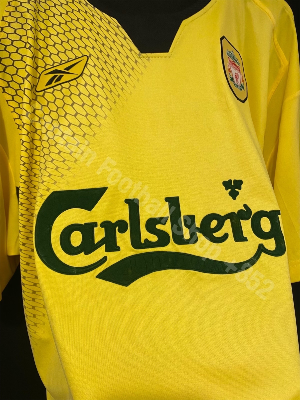 Match Issue) Liverpool 2004-2005 Reebok Away Match Wor