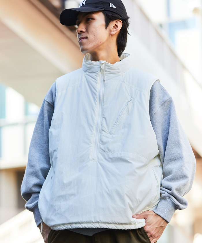 HIGH LOFT PULLOVER VEST PRIMALOFT