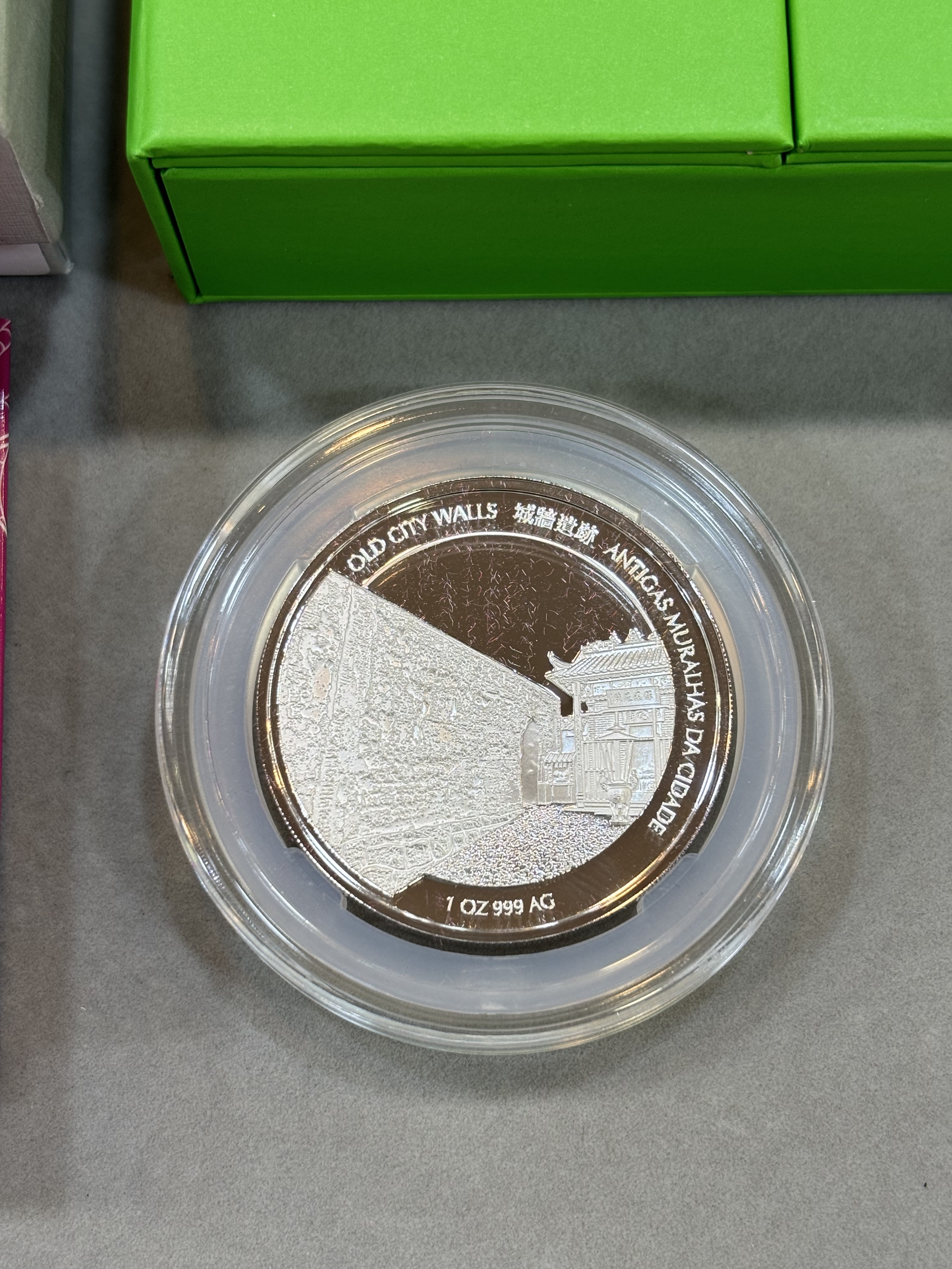 澳門2023年兔年1盎司精裝銀幣