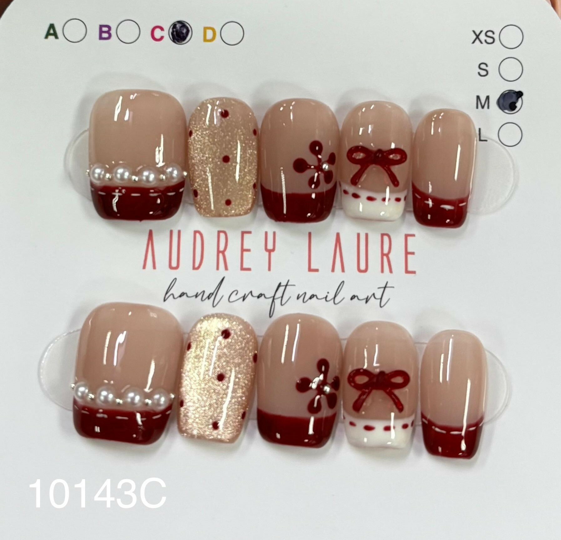 Audrey Laure 手工穿戴甲 C (10143C)