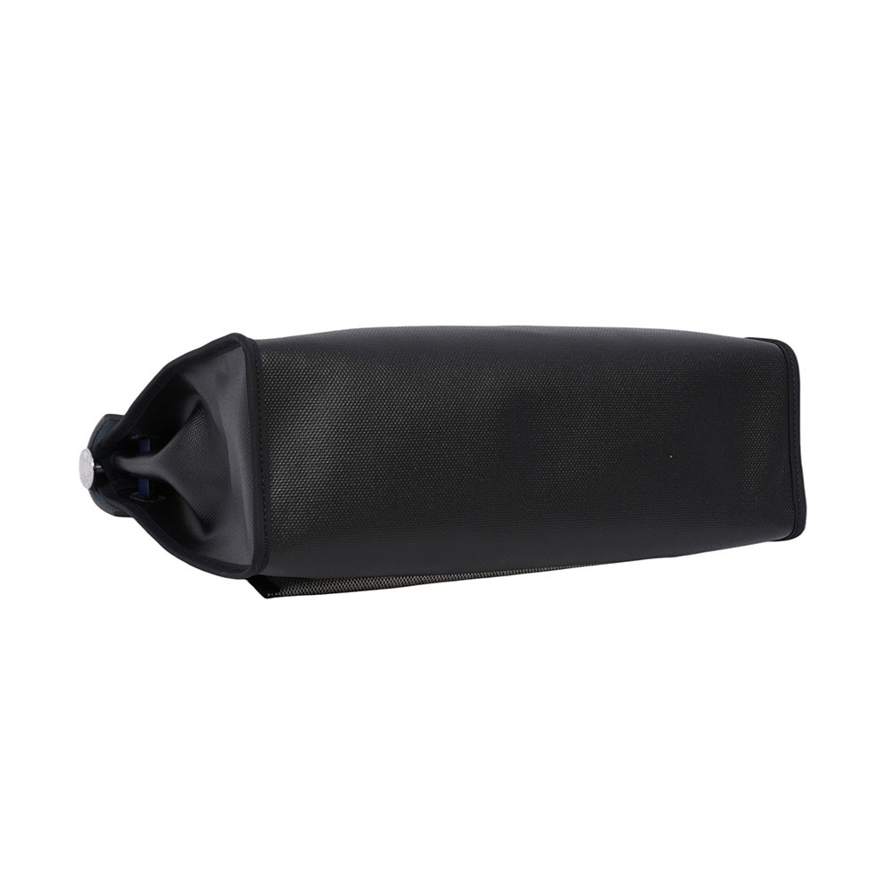 特別版 牛皮+Berline帆布 Herbag 31cm (黑色/寶石藍) C TS 002 AU