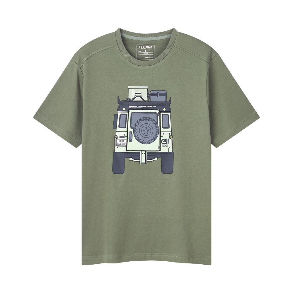 男裝印花短袖T恤