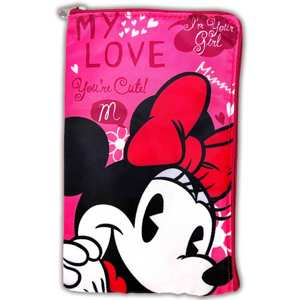 迪士尼 正版 米妮 隨身小包 收納包 (可掛脖 可拆)  特價 出清 售完為止