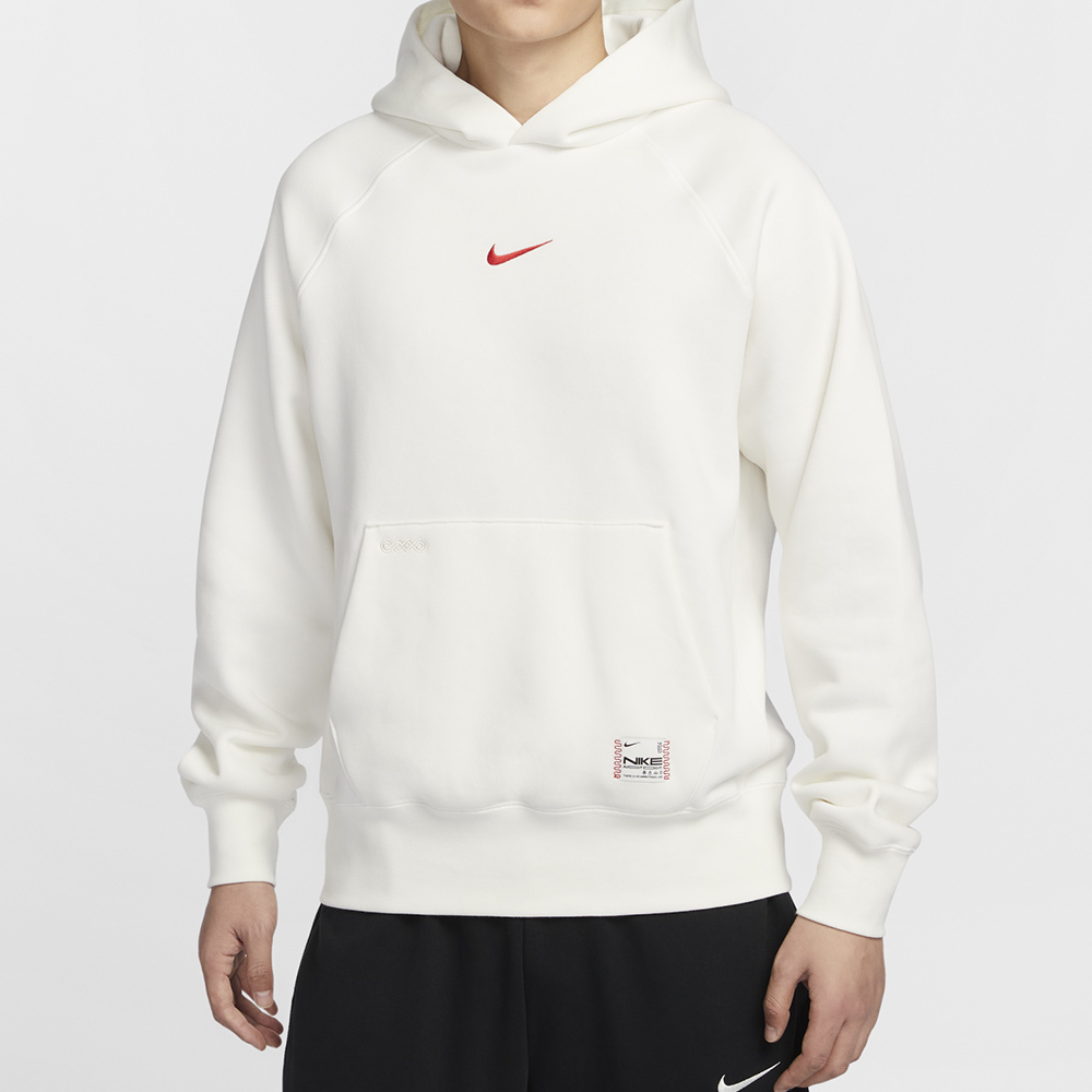 Nike CNY Hoodie 男款 米白色 蛇年 限定 帽T 連帽 休閒 刷毛 寬鬆 加絨 長袖 HV8206-133