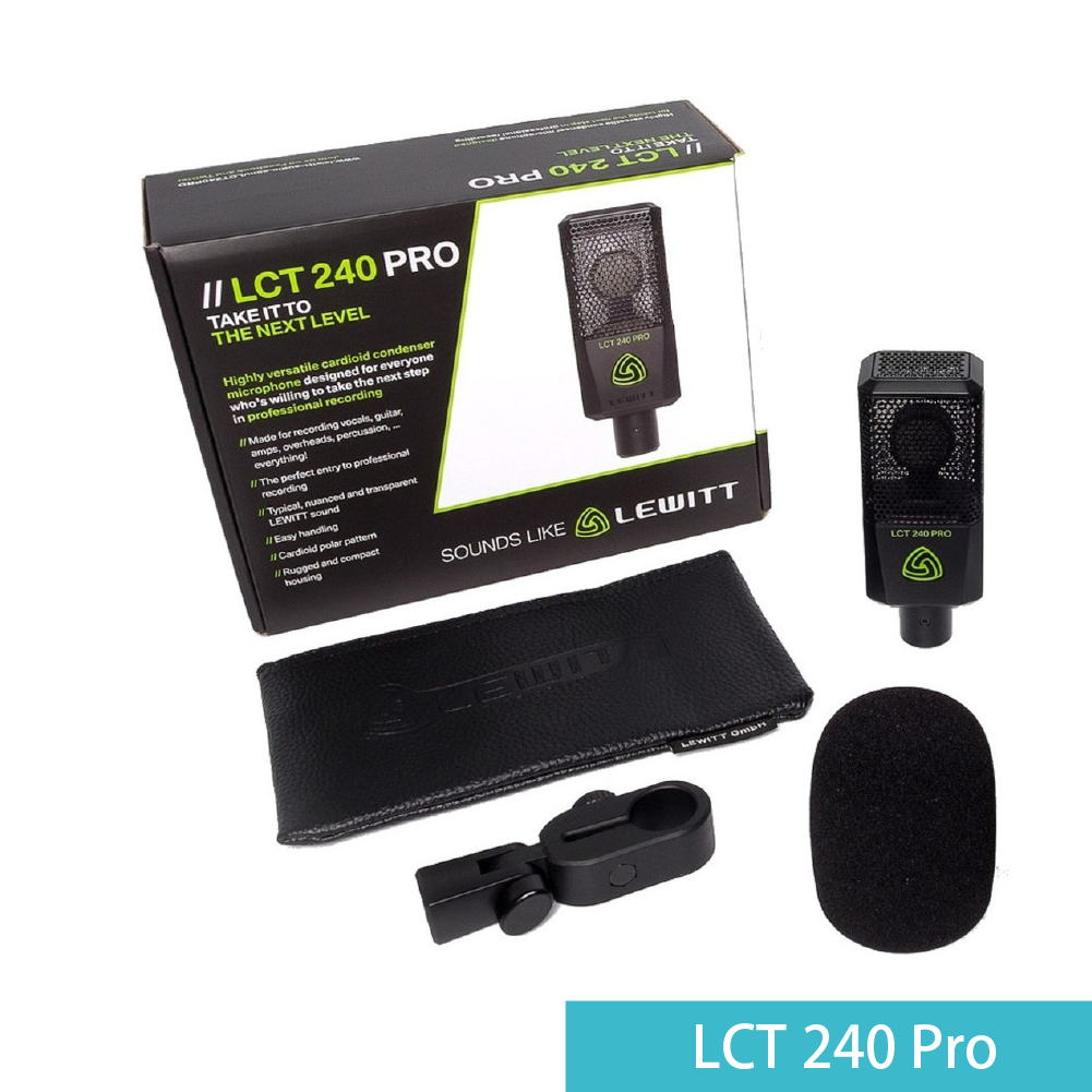 LEWITT / LCT 240 PRO 電容式麥克風套組( Pro / Vocal Set )