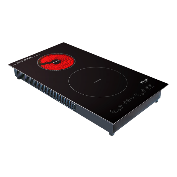 Pacific 太平洋 PIC-W110 直向式 雙頭電磁電陶爐