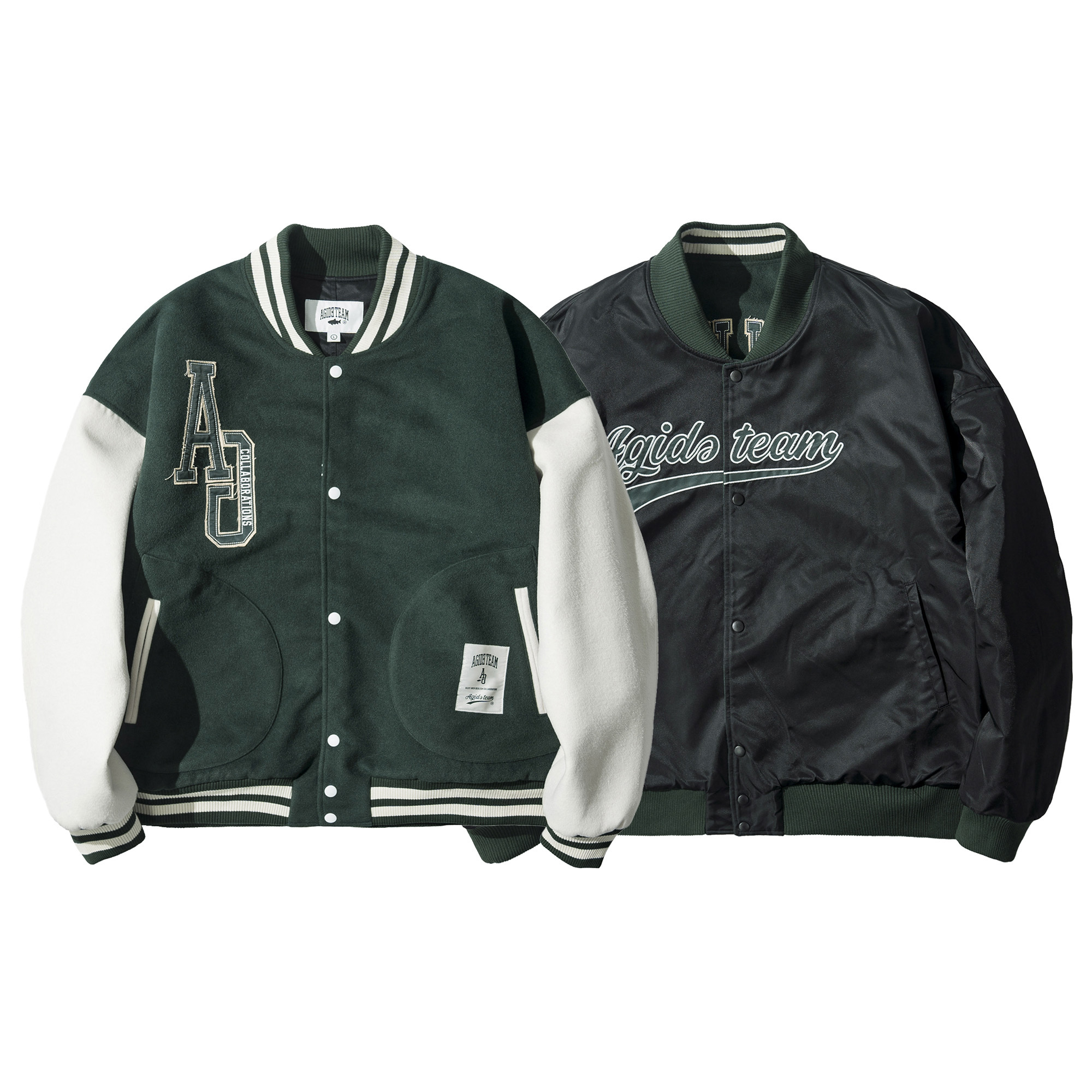 Idealism IDE Agide Team Letterman 棒球外套 兩面穿【ID24079】