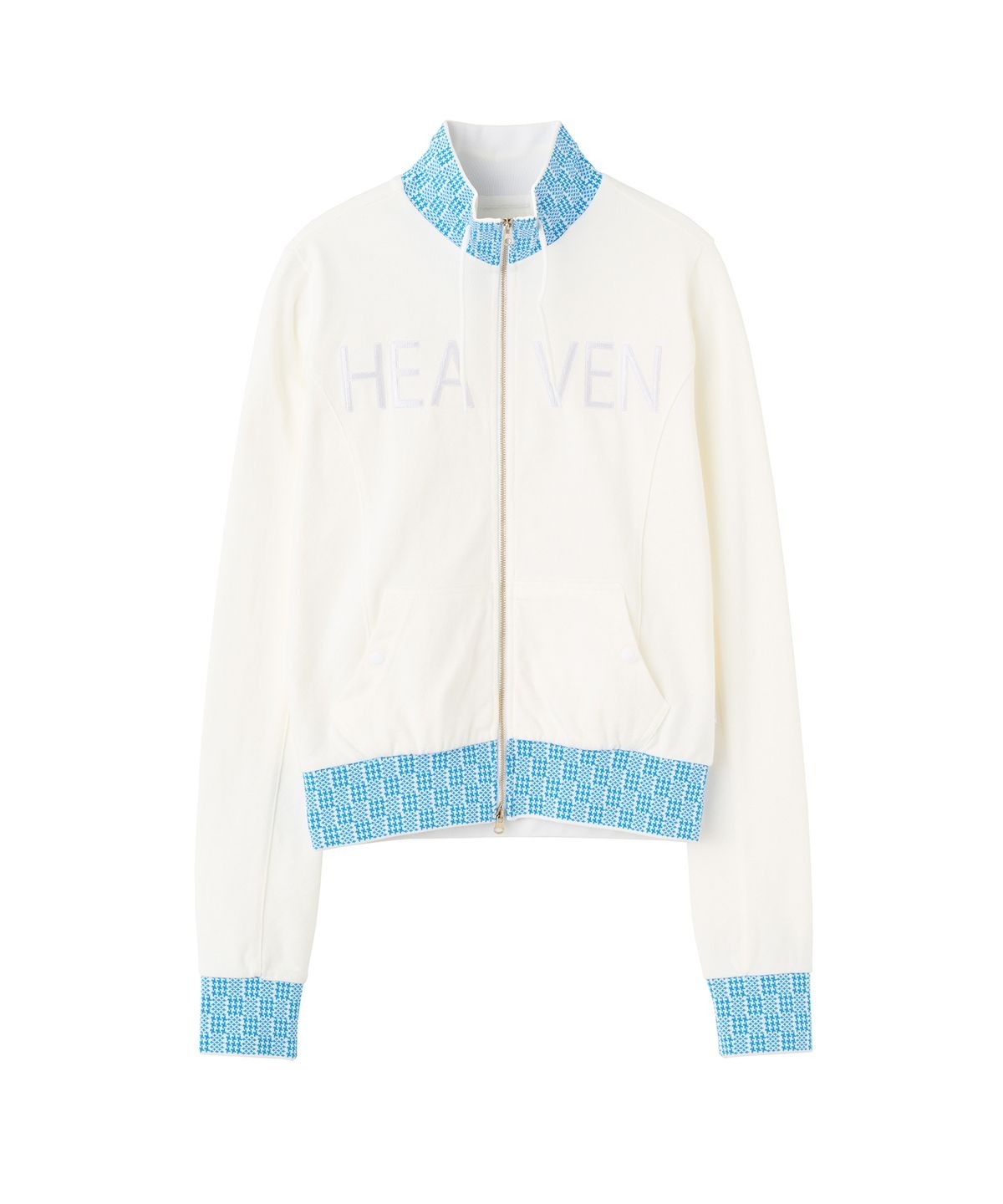SCULPTOR) Heavenly Gingham Track Jacket - 2col