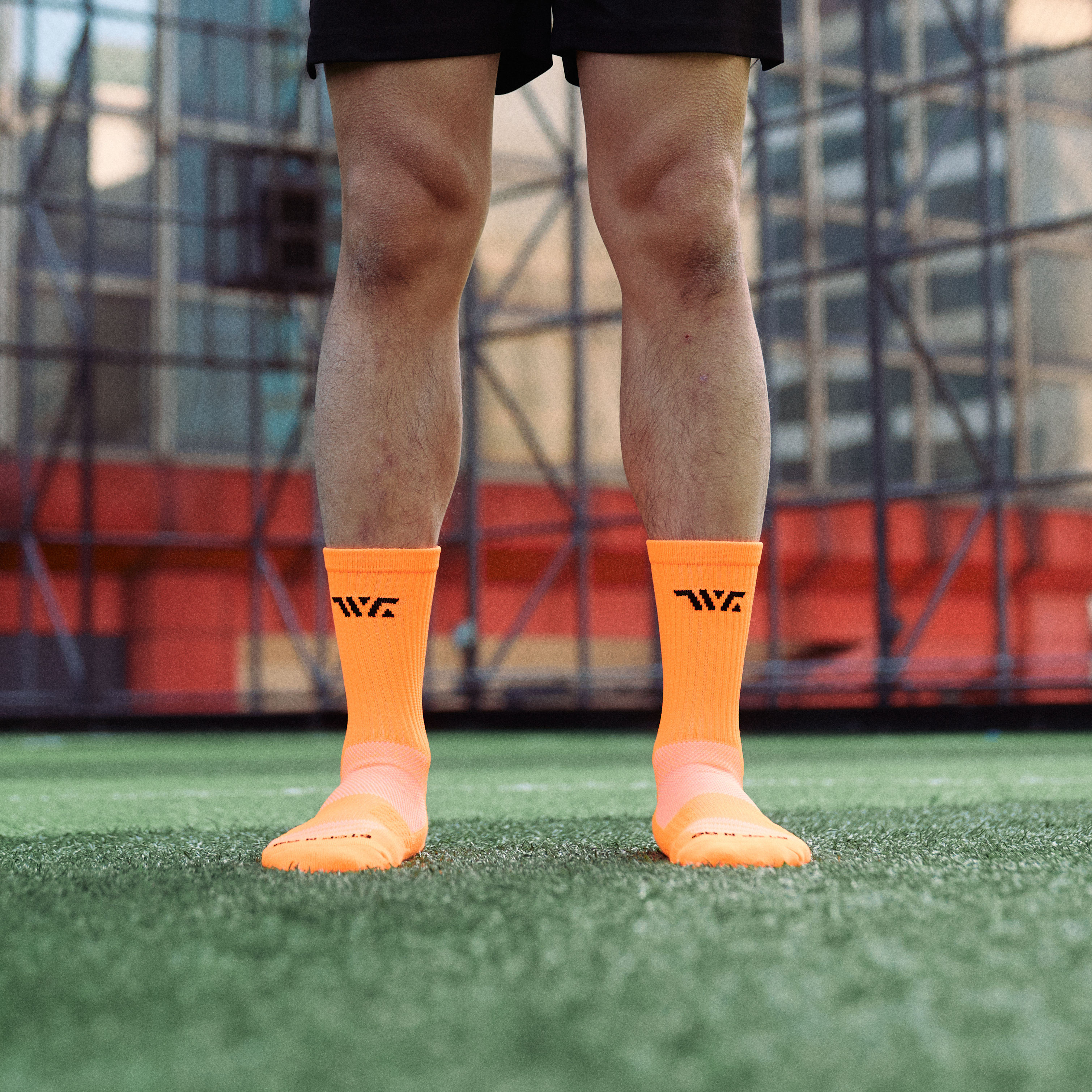 TeamWeGo 防滑襪 - 螢光橙