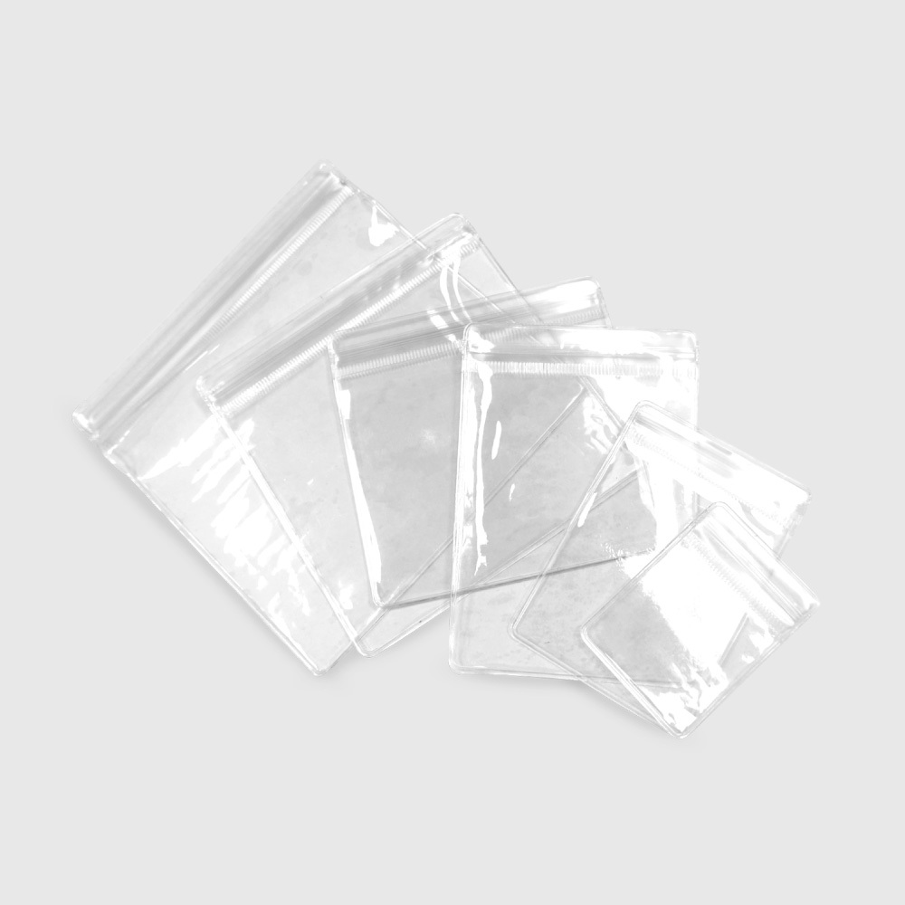 居家小物｜透明PVC首飾夾鏈收納袋