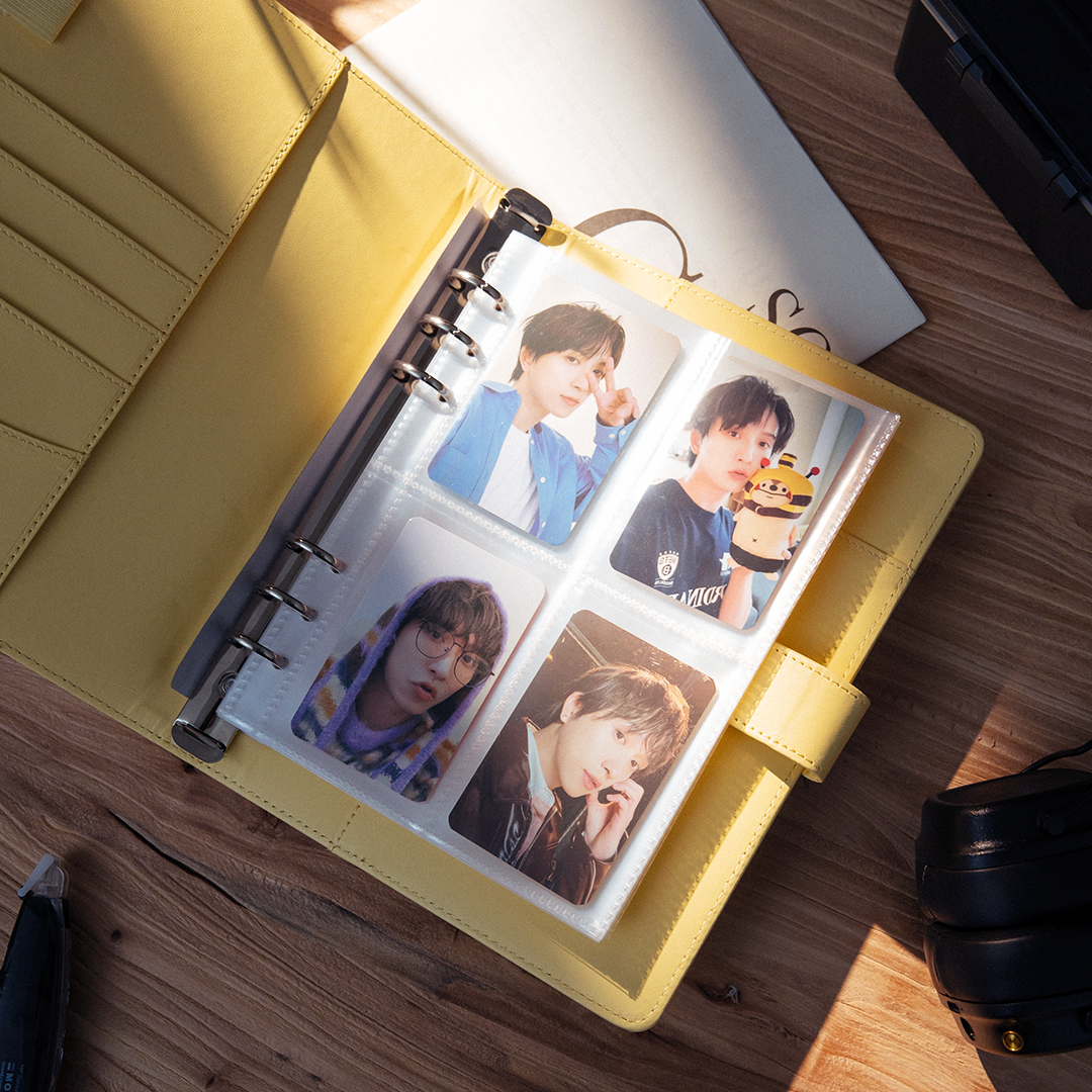 香甜回憶蜂蜜黃卡片收集冊