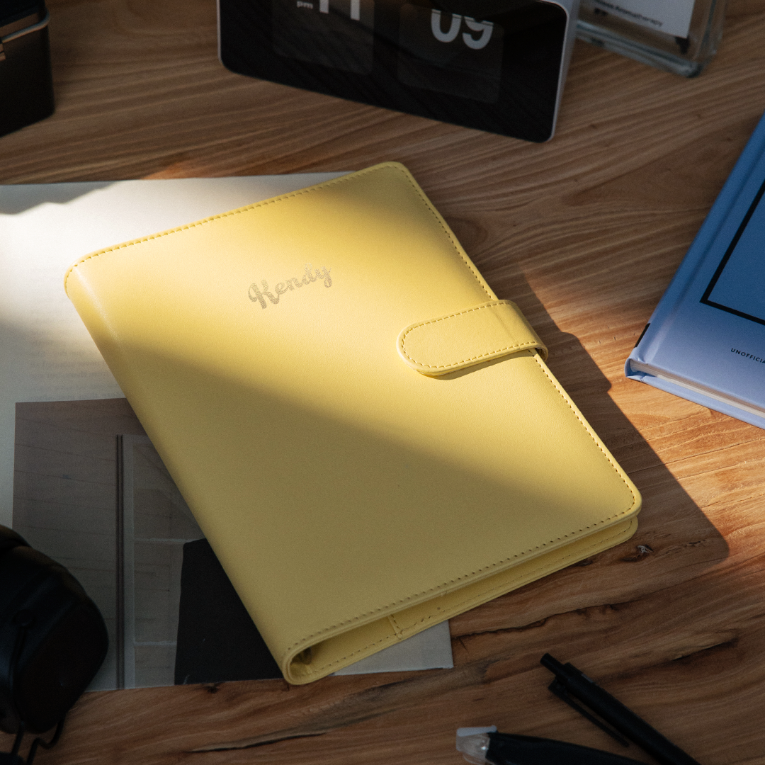 香甜回憶蜂蜜黃卡片收集冊