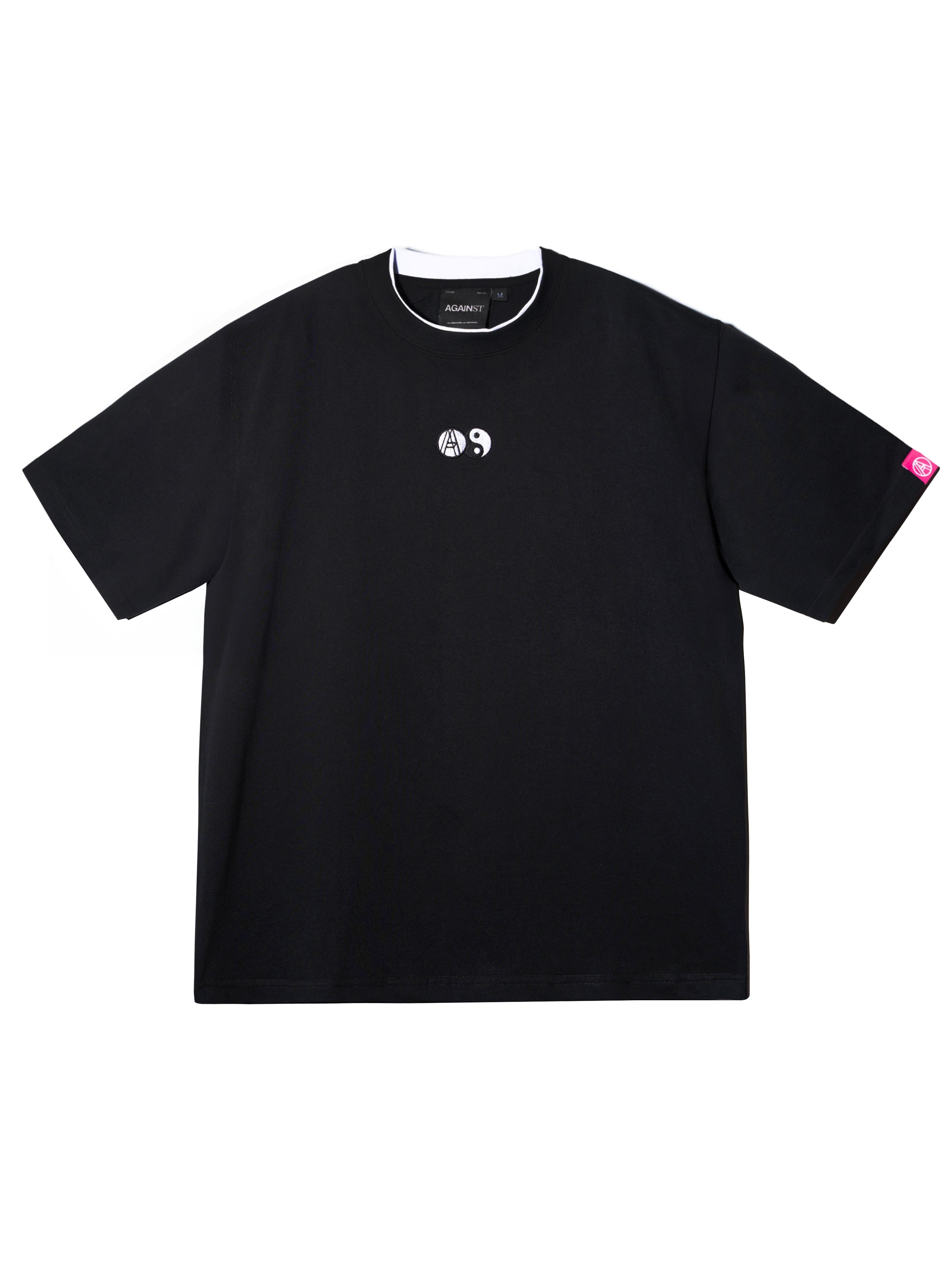 AGAINST DOUBLE COLLAR TEE