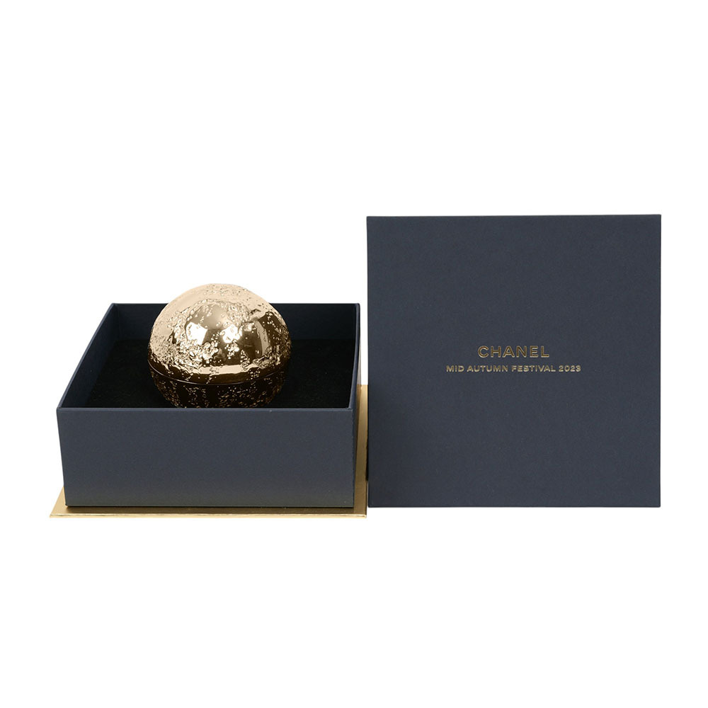【CHANEL】2023 VIP禮 CC Logo 月球飾品盒