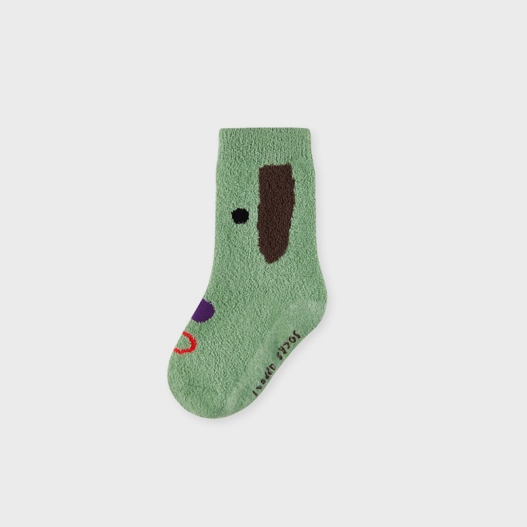 韓國 socks appeal® X MOGU 醜萌童趣插畫寶寶襪 蓬鬆睡眼惺忪