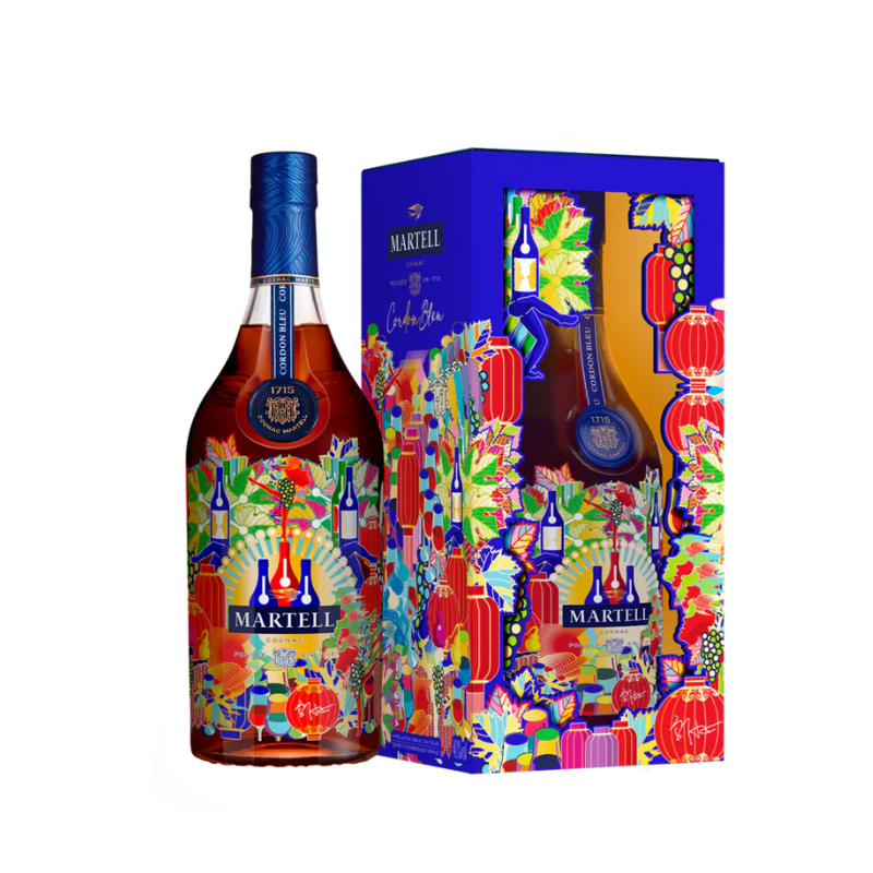 2025 Snake Limited Edition) Martell Cordon Bleu Cognac