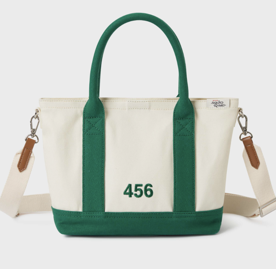 WAU X SQUID GAME/Mini Canvas Totebag/ユニセックス 韓国 WHO.A.U】[WAU X SQUID GAME]Mini Canvas Totebag