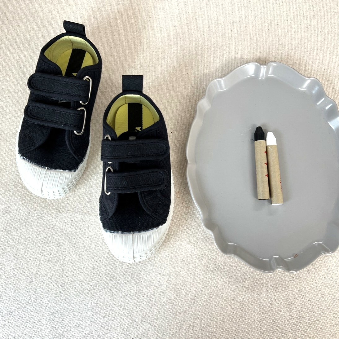 NOVESTA   魔鬼氈帆布鞋STAR MASTER KID VELCRO CLASSIC BLACK