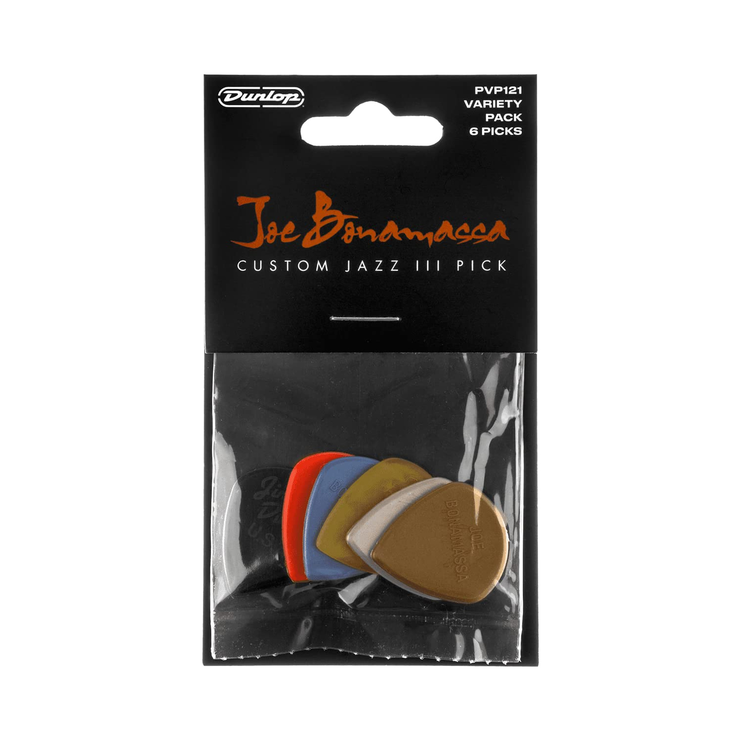Dunlop PVP121 Joe Bonamass 代言 吉他彈片組 GUITAR PICK 6片入