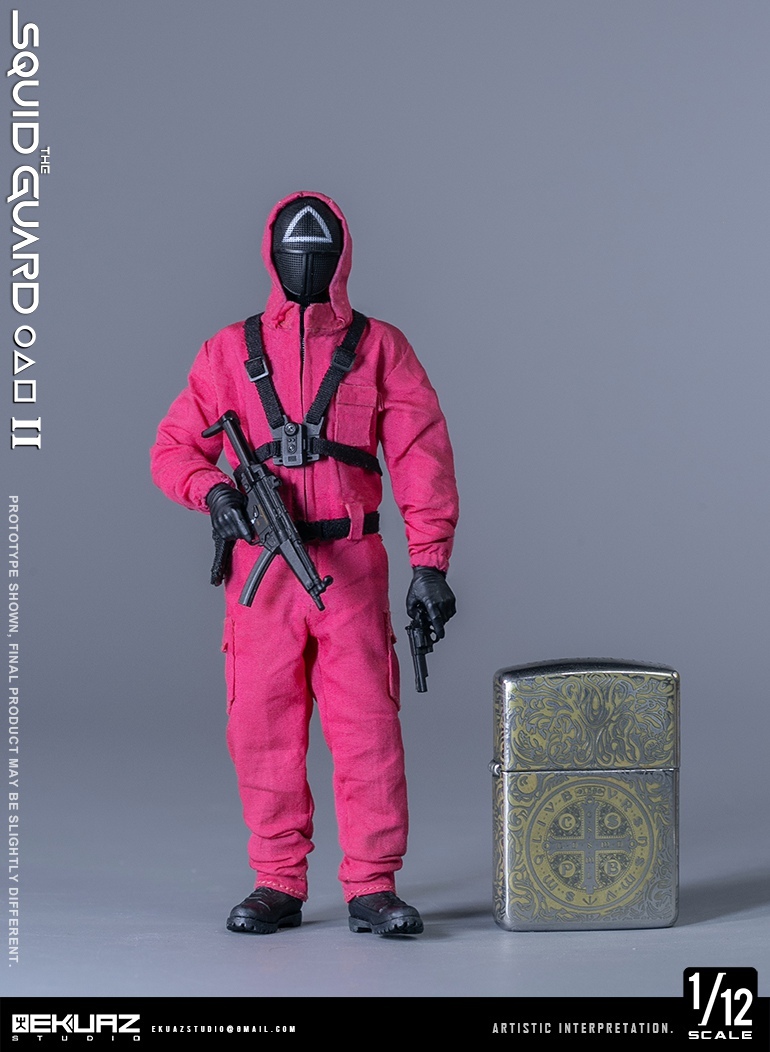 [訂金]EKUAZ STUDIO 1/12 遊戲守衛2 可動人偶 EKS08