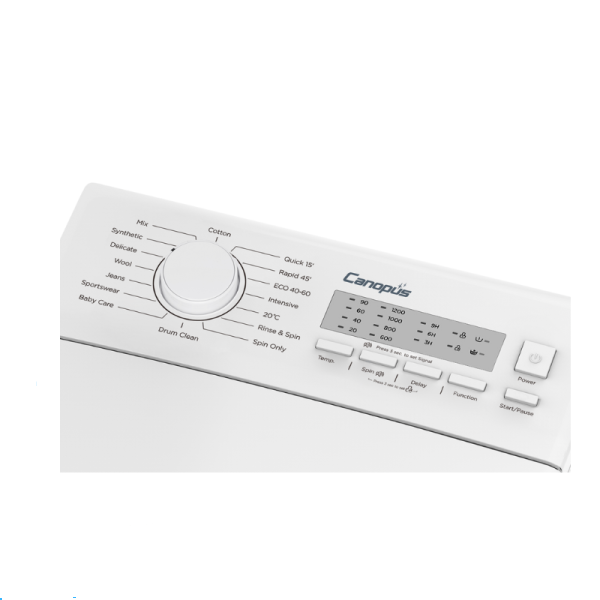 Canopus 肯特 CWT6512 6.5公斤 1200rpm 上置式洗衣機