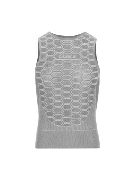 Q36.5 夏秋內搭衣Base Layer 1 Sleeveless Ice Grey