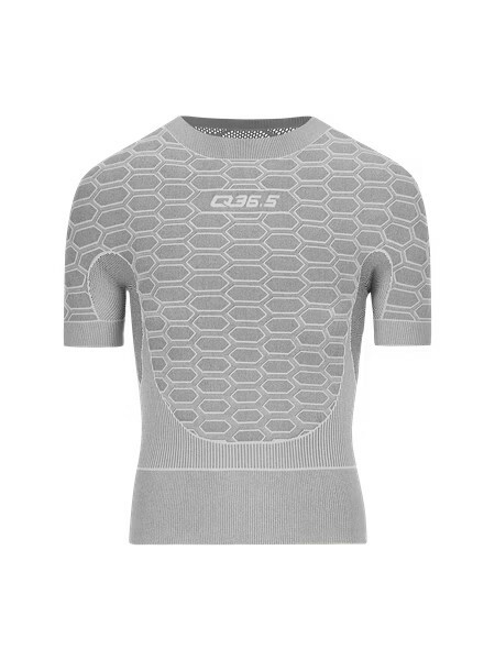 Q36.5 秋冬內搭短袖內衣Base Layer 2 Short Sleeve Ice Grey