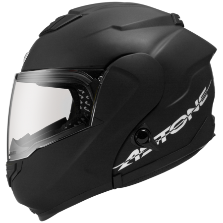 ASTONE RT1300F 平光黑 素色 內墨片 全罩式帽款 可掀式