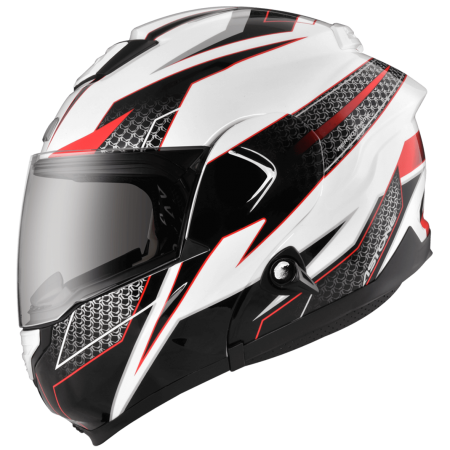 ASTONE RT1300F 白 AI6 黑紅 彩繪 內墨片 全罩式帽款 可掀式